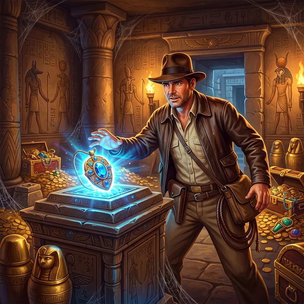 Rich Wilde Amulet of Dead sur Winoui